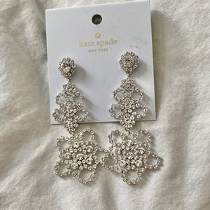 Kate Spade “Crystal Lace” Earrings